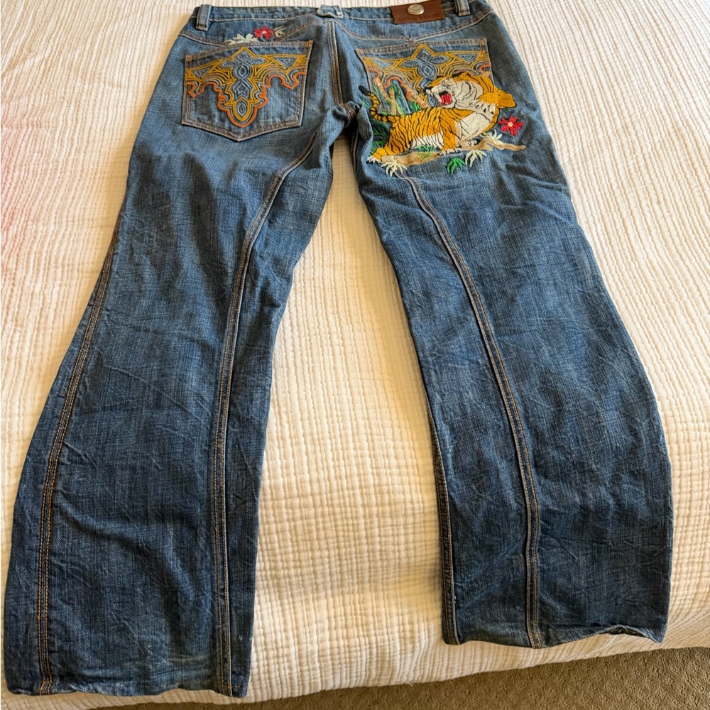 Antik denim Denim with Floral Lining